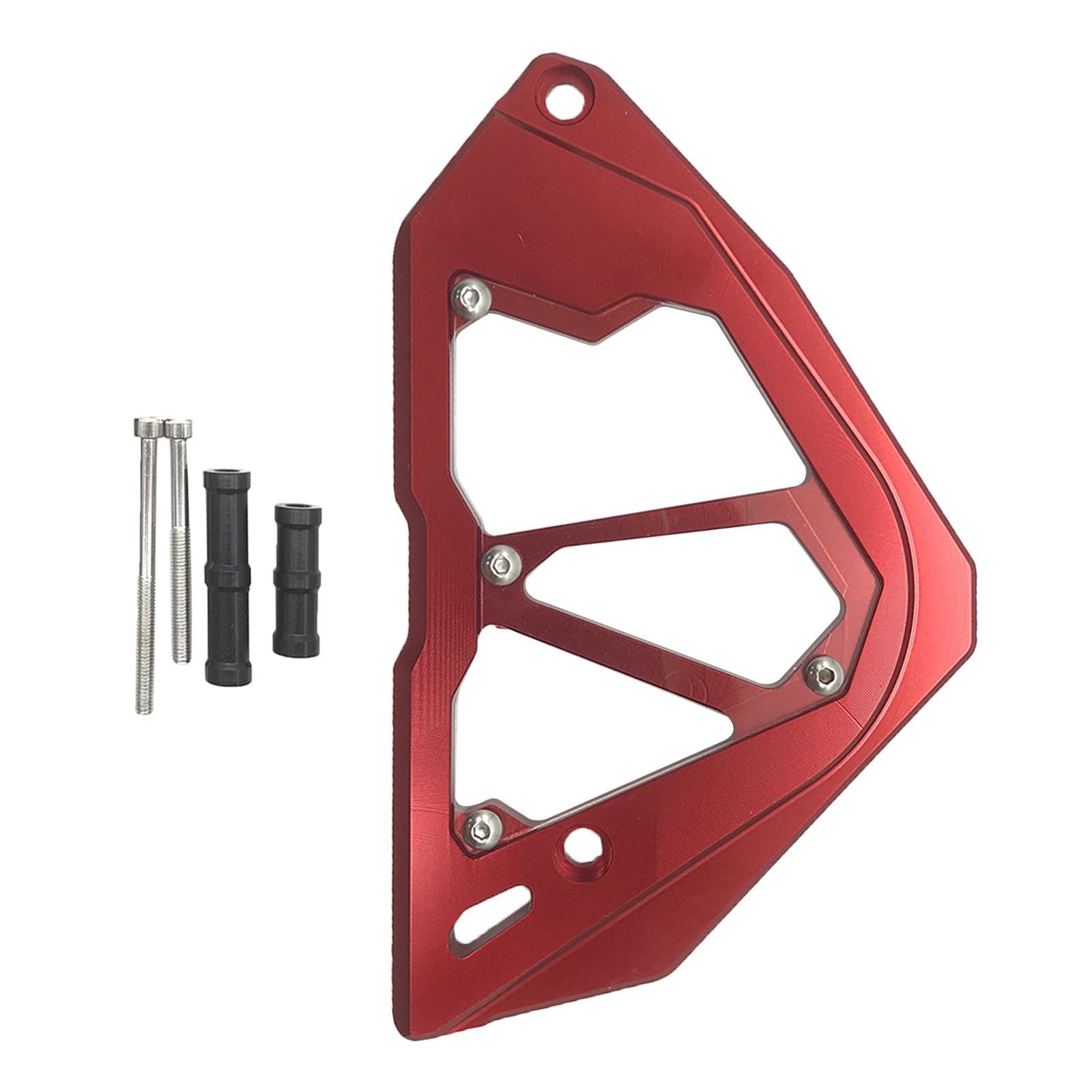 Front Sprocket Cover Chain Guard Kit for Z250 2013-2017 Black