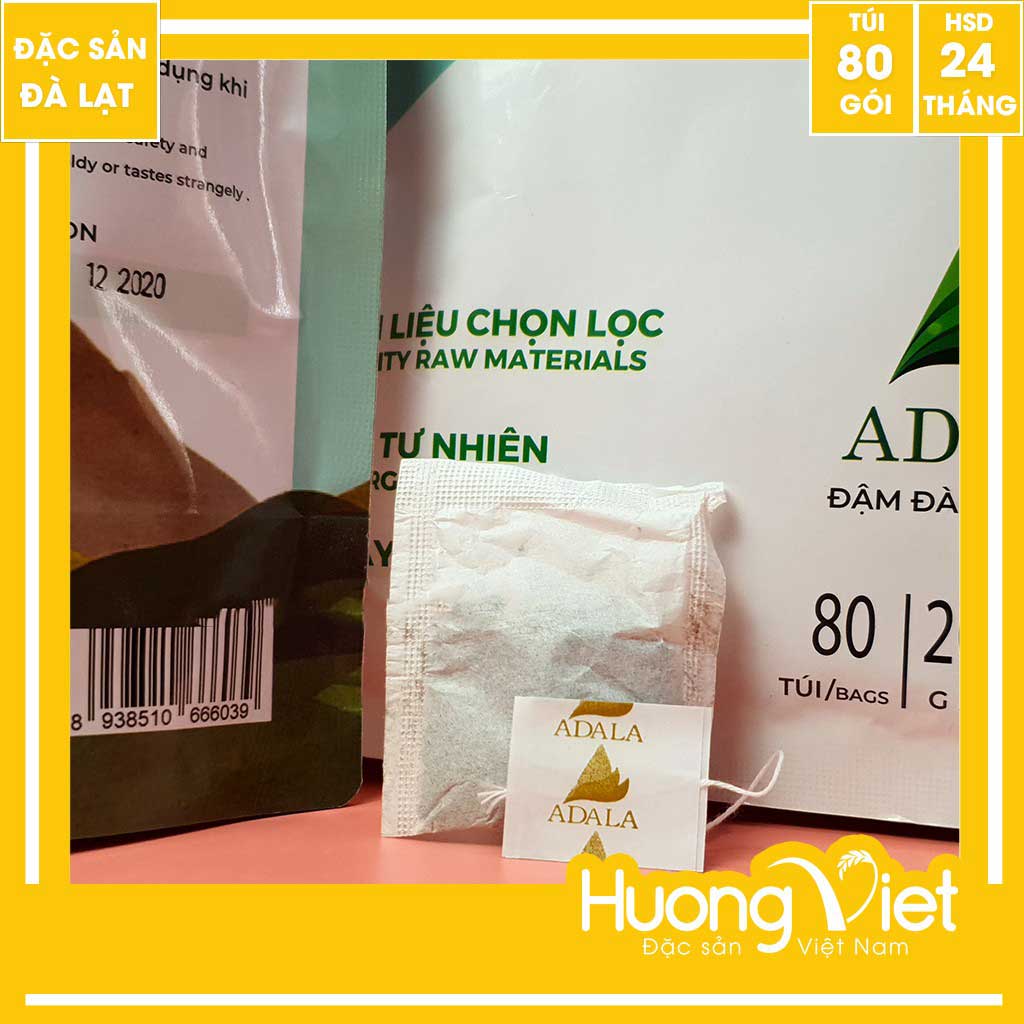 Trà Atiso túi lọc Đà Lạt nguyên chất 100% từ thiên nhiên 200g, trà atiso Đà Lạt thanh nhiệt, giảo độc, mát gan