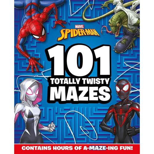 Marvel Spider-Man: 101 Totally Twisty Mazes