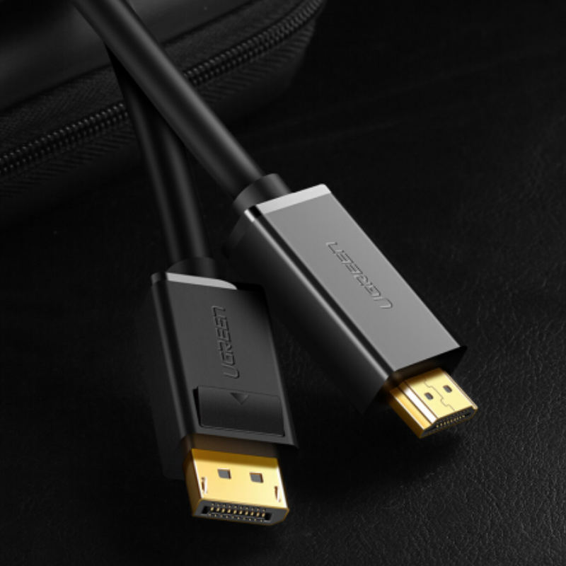 Dây cáp DisplayPort sang HDMI hỗ trợ phân giải 1920x1200 dài 3M UGREEN DP101 10203 - Hàng chính hãng