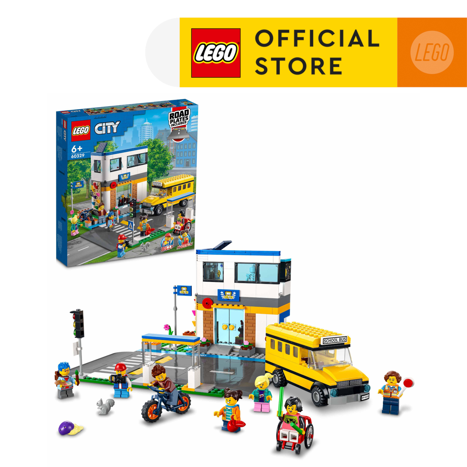 LEGO City 60329 Trường học thành phố City (433 chi tiết)