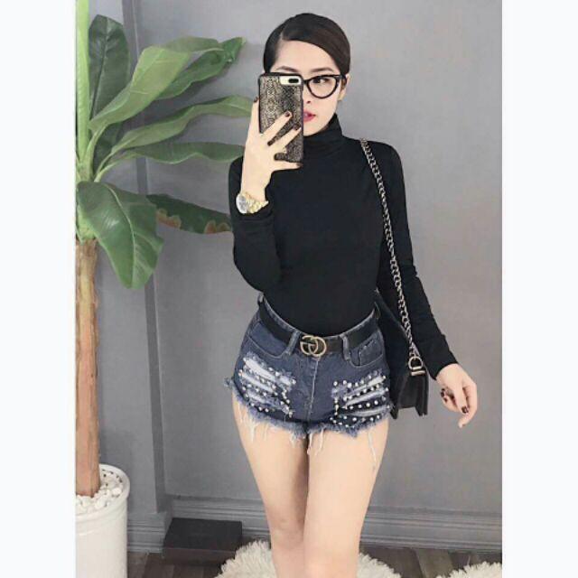 Áo thun giữ nhiệt lót nỉ nữ chất đẹp nhiều màu cổ 3p