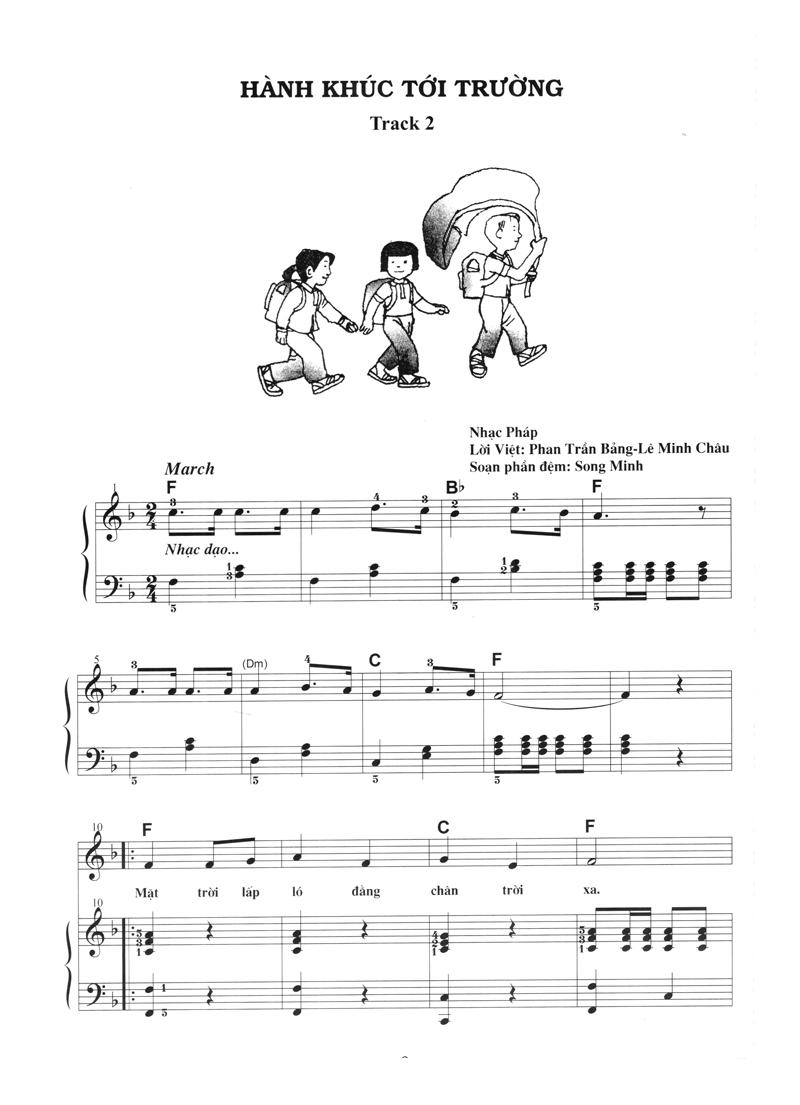 Sách Thực Hành Đệm Piano - Chủ Đề: Ca Khúc Thiếu Nhi (Phần 2)