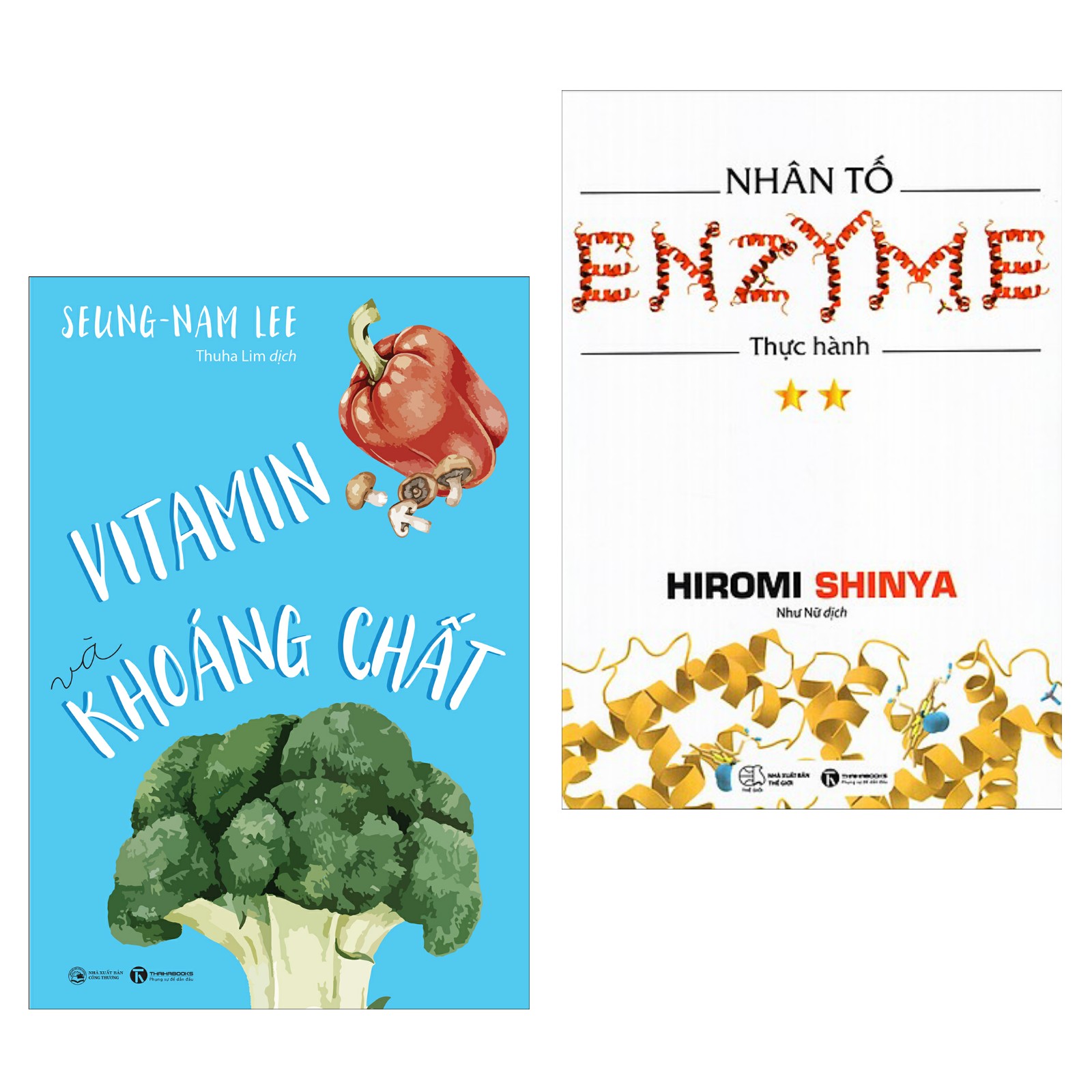 Combo 2 Cuốn Sách Chăm Sóc Sức Khỏe Cho Bạn: Vitamin Và Khoáng Chất + Nhân Tố Enzyme - Thực Hành / Những Cuốn Sách Y Học Hay Và Bổ Ích Nhất