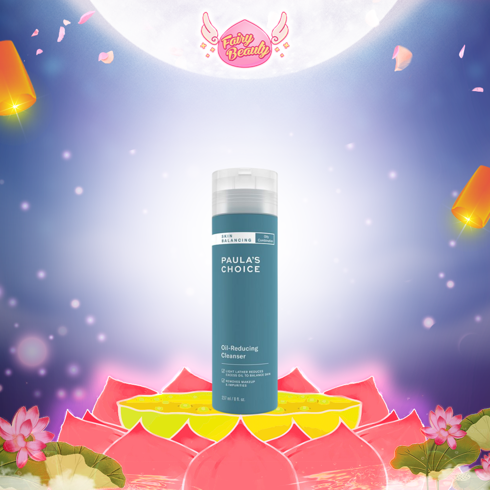 Sữa Rửa Mặt Cân Bằng Cho Da Dầu Nhẹ Dịu. Paula's Choice Skin Balancing Oil Reducing Cleanser 237ml