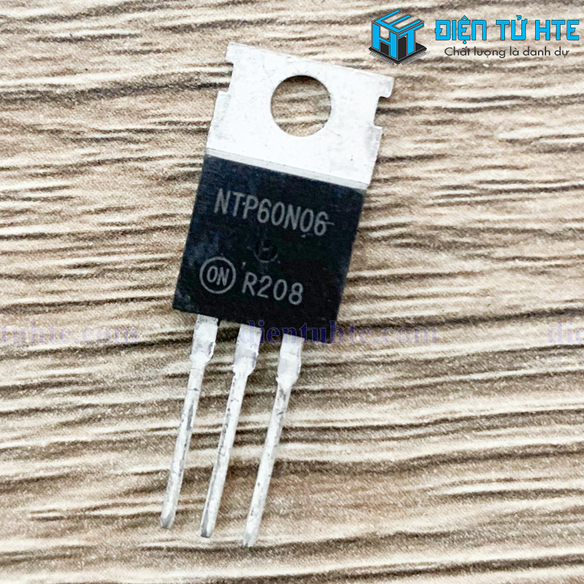 Transistor hiệu ứng trường kênh N NTP60N06 60N06 60V 60A TO-220