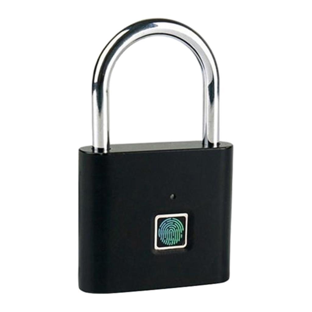 Rechargeable Anti-   Fingerprint Lock   black