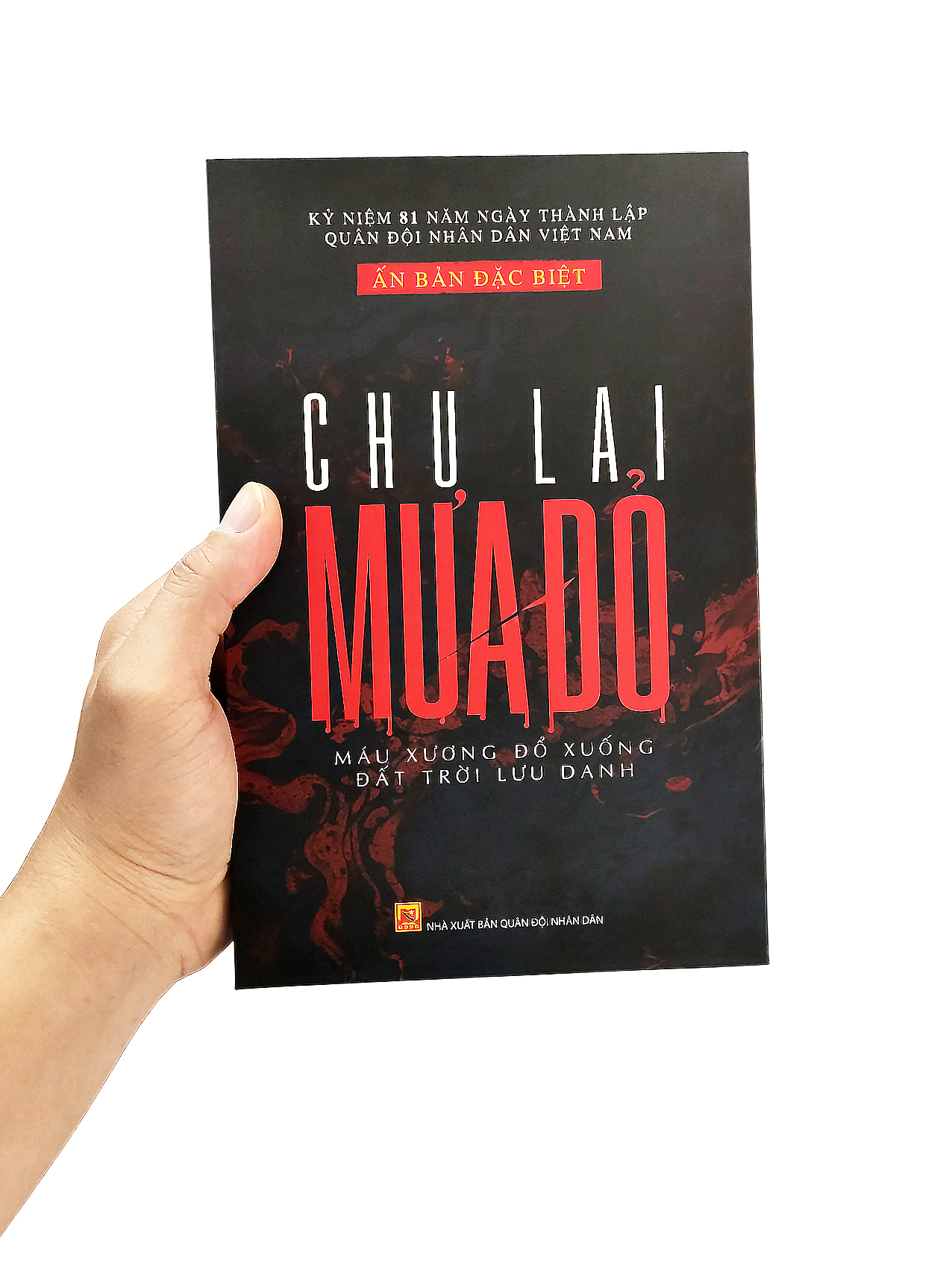 Sách Mưa Đỏ (Chu Lai) Ấn Bản Đặc Biệt Bìa Cứng - Kèm Hộp