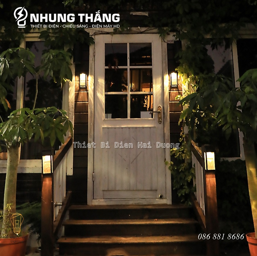 Đèn Gắn Tường Thủy Tinh Sử Dụng Năng Lượng Mặt Trời MT-512,MT-514 - Tự Động Sáng Khi Trời Tối - Lắp Đặt Dễ Dàng - Có Video