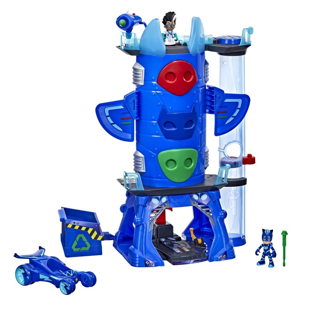 Đồ chơi mô hình PJ Masks Deluxe Battle Headquarters Playset with 2 Action Figures