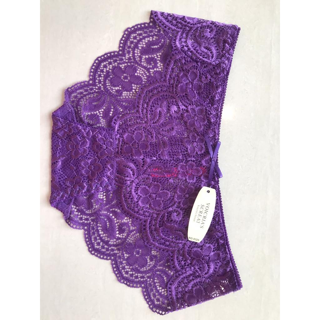 Combo 10 Quần lót ren chất liệu cotton co giãn tốt mã đặt hàng QL01