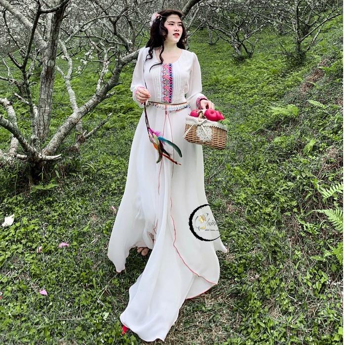 Váy Boho Maxi Vintage Giá Tốt T072023  Mua tại Lazadavn