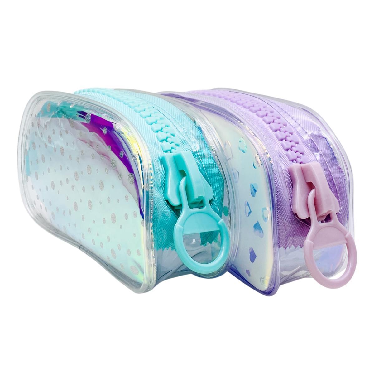 Bóp Viết Trong Suốt - AGLQ230009 - Màu Tím