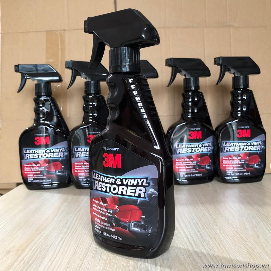 Chất bảo dưỡng Da, Nhựa, Cao Su 3M Leathers & Vinyl Restorer 39040 - deblur