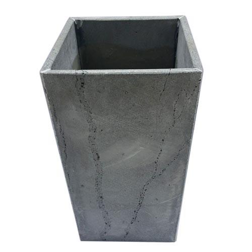 Chậu đá ong xám tự nhiên trồng cây V30x30xC60cm
