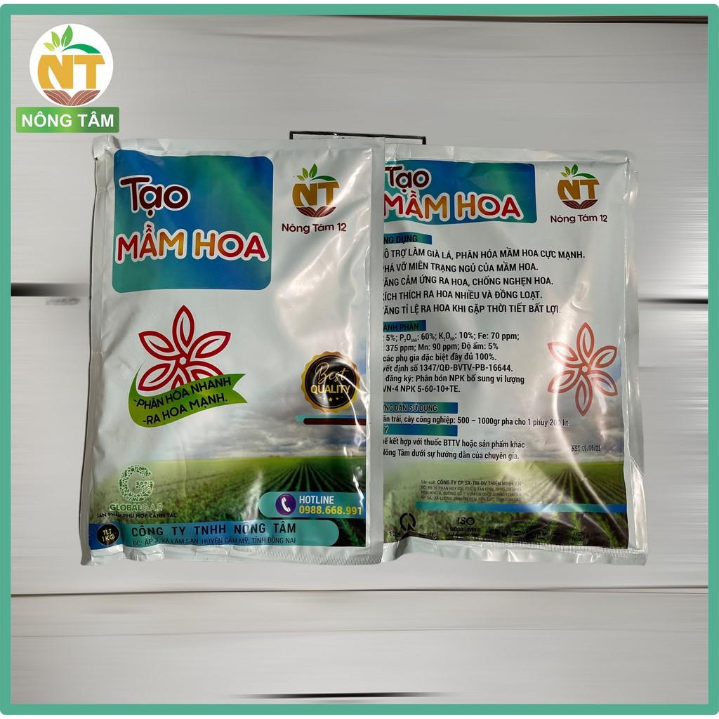 Phân bón lá, phân bón Siêu tạo mầm hoa, kích ra hoa cực mạnh chuyên cho cây ăn quả, gói 1kg