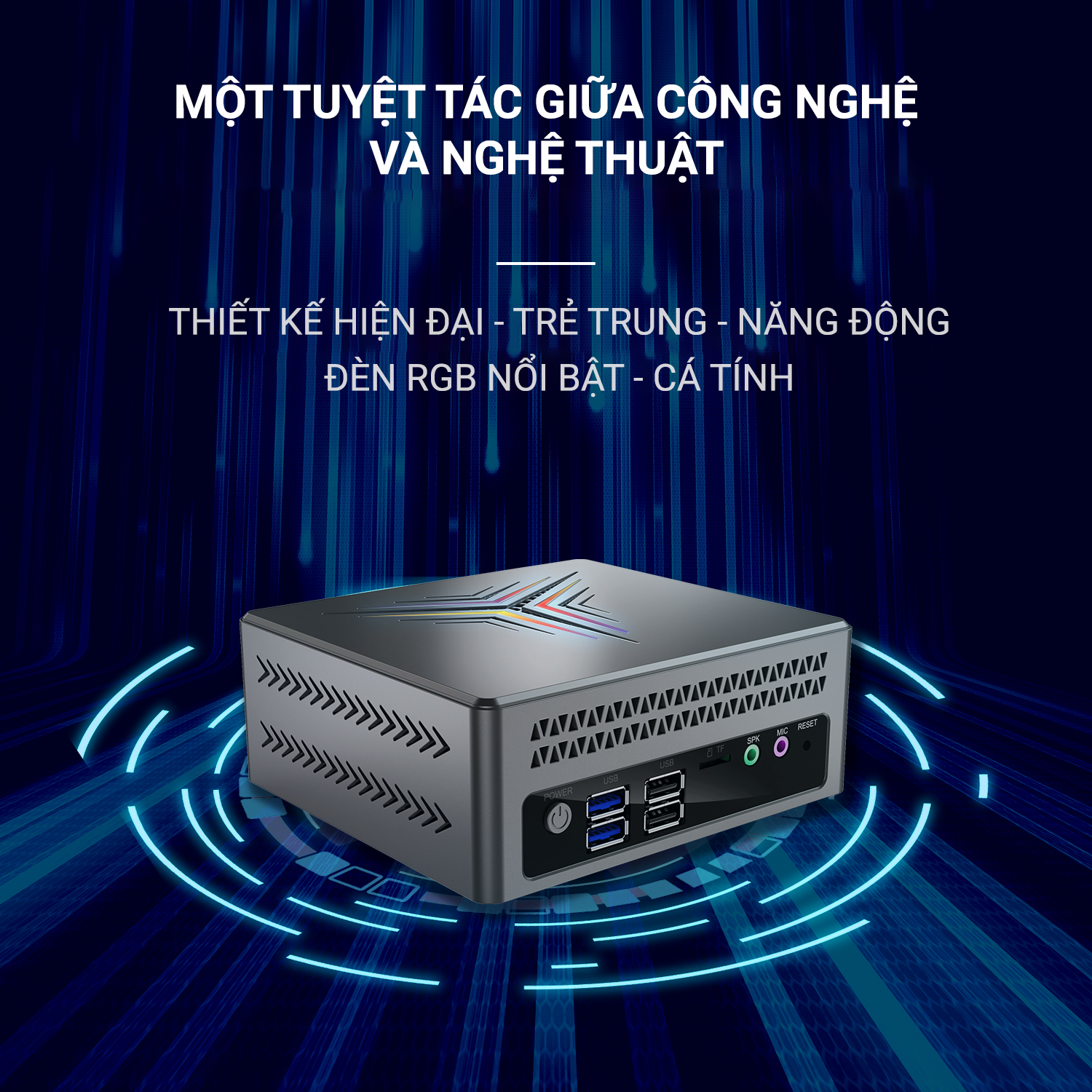 Máy tính để bàn – Mini PC – Intel NUC CPU: Celeron N5095 RAM 8gb ROM 256GB (Hàng chính hãng