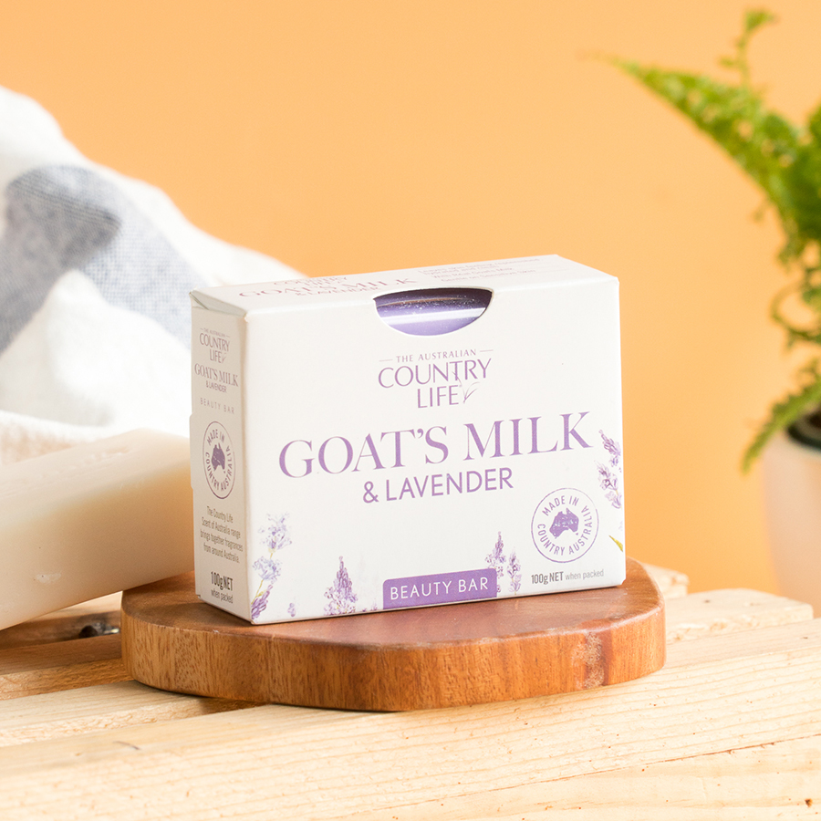 Xà Bông Country Life Goats Milk &amp; Lavender (100g)