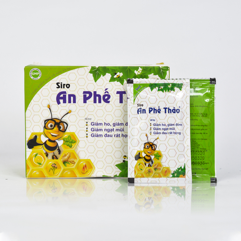 SIRO HO AN PHẾ THẢO - Giúp giảm ho, tiêu đờm, giảm ngạt mũi, giảm đau rát họng, khản tiếng