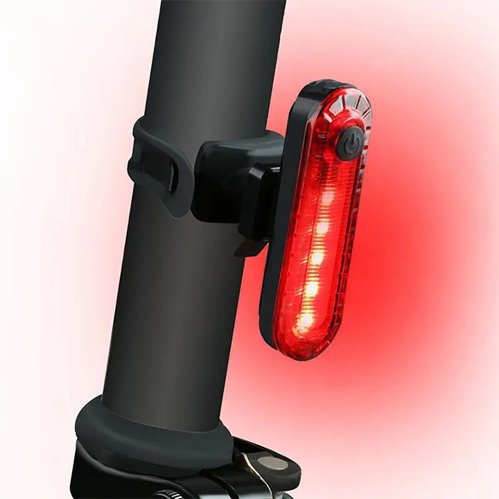 Đèn hậu xe đạp dododios pin sạc 7 chế độ sáng - Đèn cảnh báo an toàn