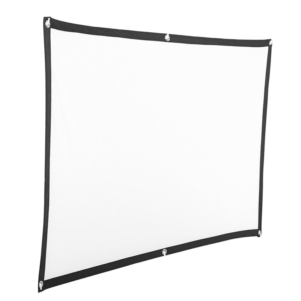 Durable Soft Projector Screen Film Home Cinema Movie Screen Projection