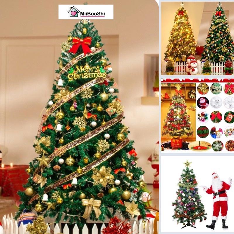 Cây thông noel 150cm kèm bộ phụ kiện đầy đủ trong cây thông