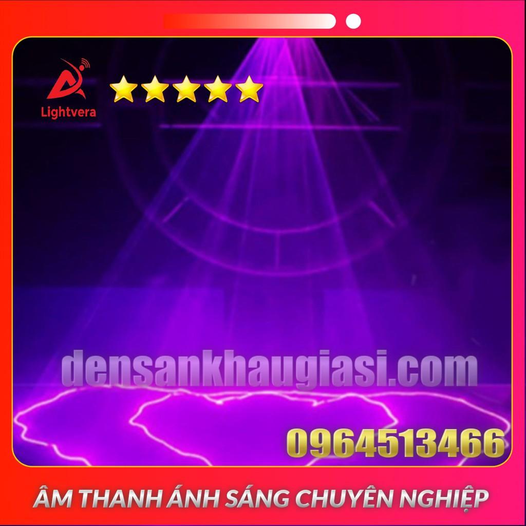 Đèn Laser Quét Tia Đèn Laser 2 Cửa 7 Màu Dành Cho Phòng Bay Phòng Karaoke Đèn Sân Khấu Lightvera