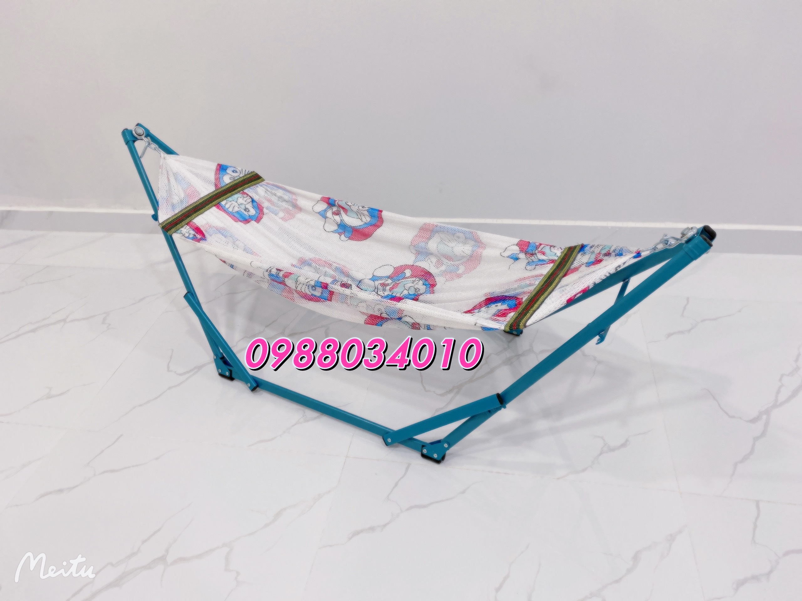 Lưới võng em bé in họa tiết