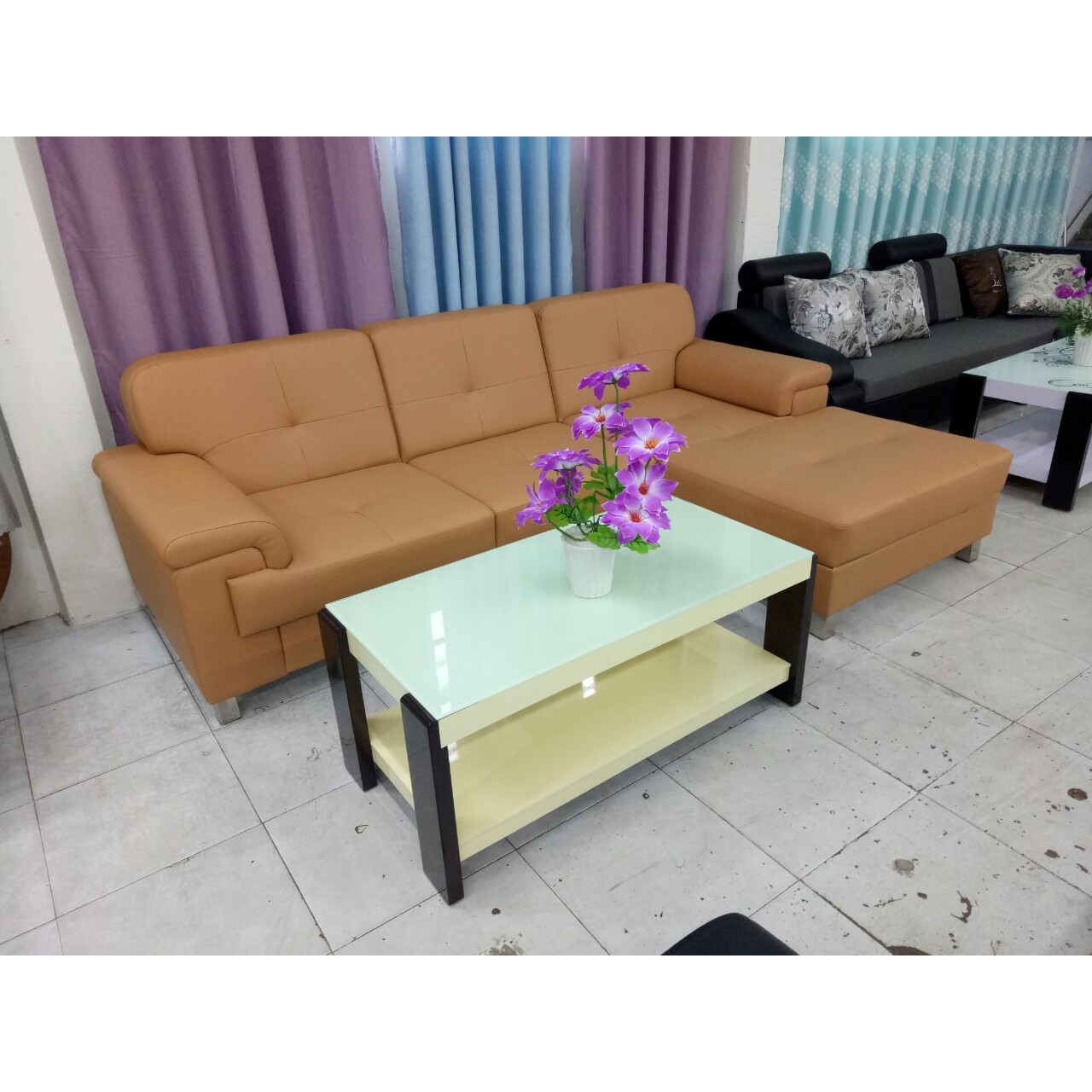 Sofa góc (Chữ L) dành cho phòng khách DP-SFG40