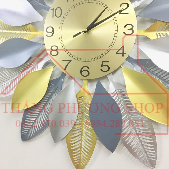 Đồng Hồ Treo Tường Nghệ Thuật Lá May Mắn TP-053