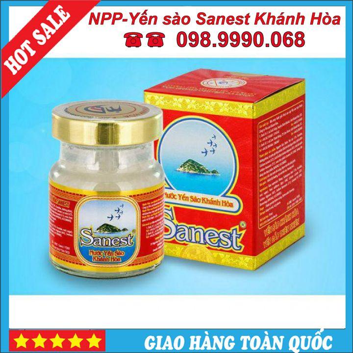 NƯỚC YẾN SÀO SANEST LỌ 70ML, HỘP 1 LỌ - 002