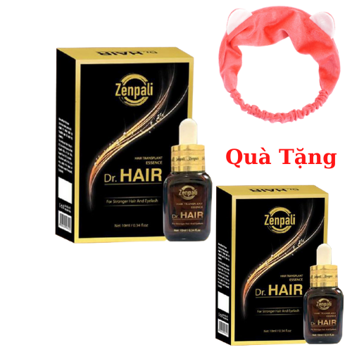 [ Mua 1 tặng 1] Serum mọc tóc dưỡng mi Dr Hair Zenpali, Tặng Kèm Băng Đô Thời Trang