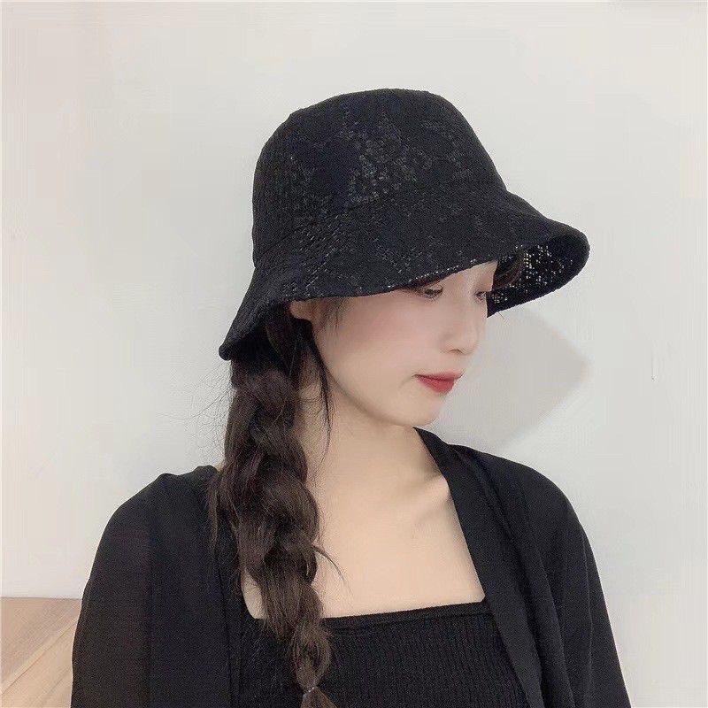 Nón bucket ren thời trang