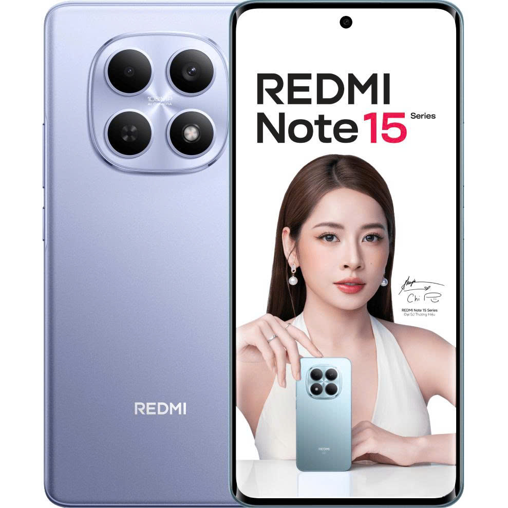 Điện Thoại Xiaomi Redmi Note 15 6GB/128GB - Hàng Chính Hãng