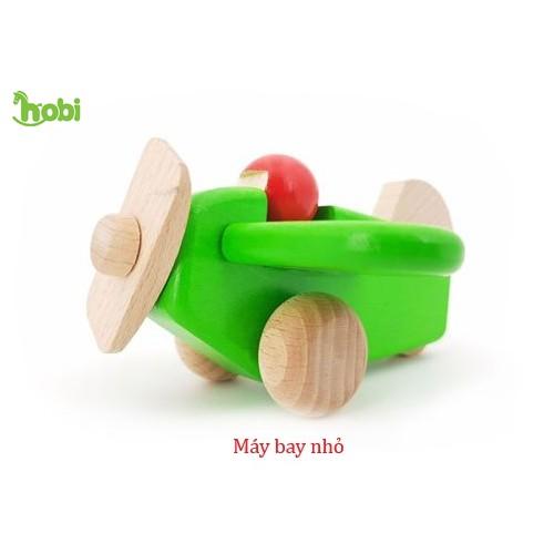 Đồ chơi gỗ - máy bay trực thăng gỗ Hobi