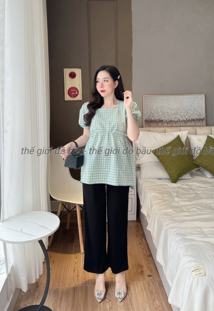 Quần Bầu Ống Rộng Dáng Suông Q24- HÀNG THIẾT KẾ