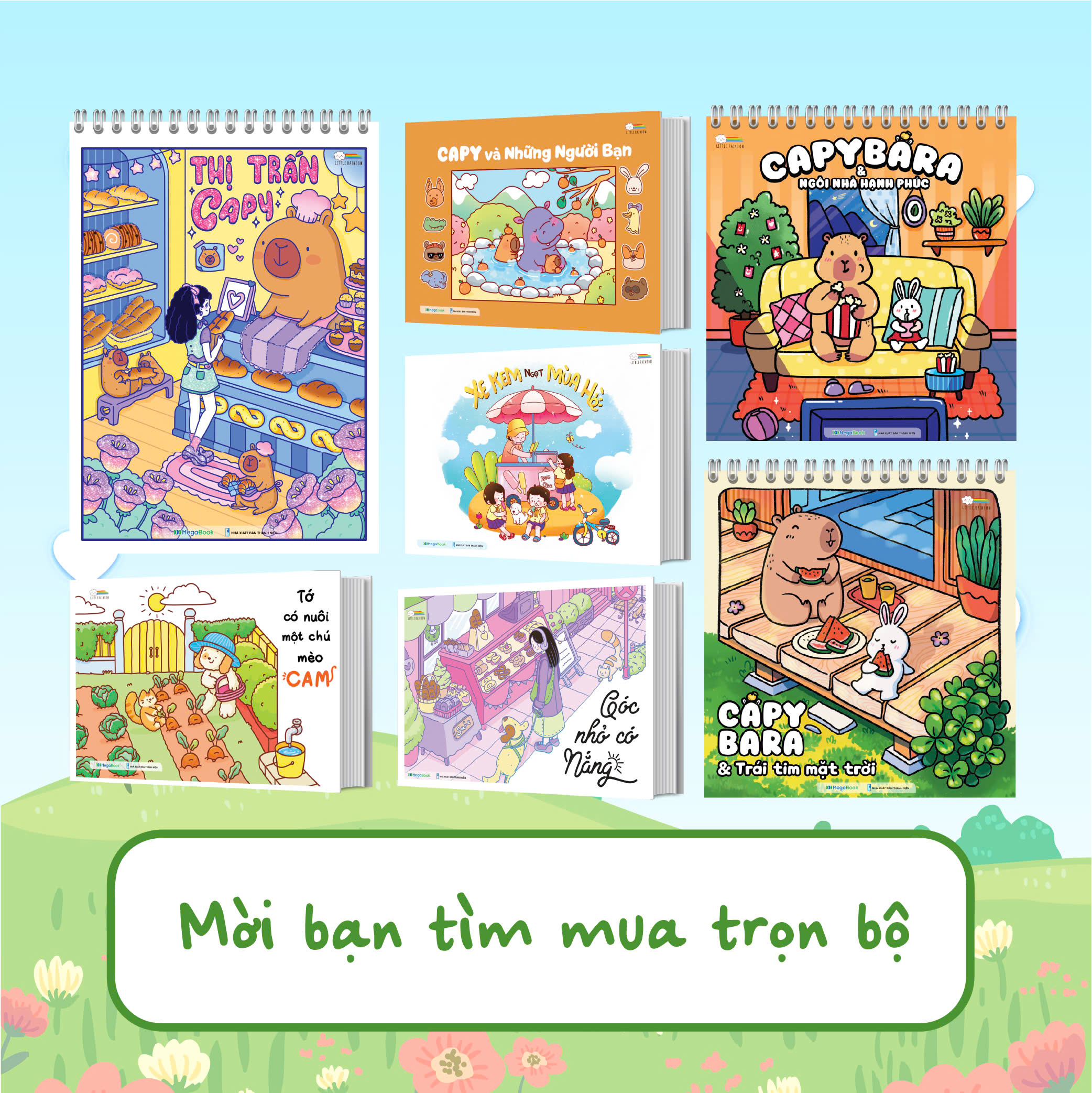 Capybara &amp; Trái tim mặt trời