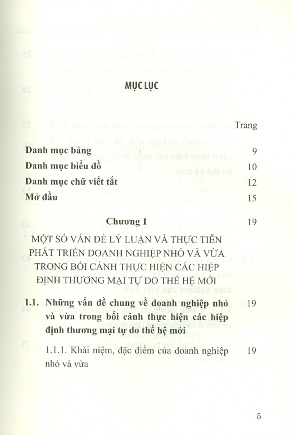 Phát Triển Doanh Nghiệp Nhỏ Và Vừa Ở Việt Nam Trong Bối Cảnh Thực Hiện Các Hiệp Định Thương Mại Tự Do Thế Hệ Mới (Sách Chuyên Khảo)