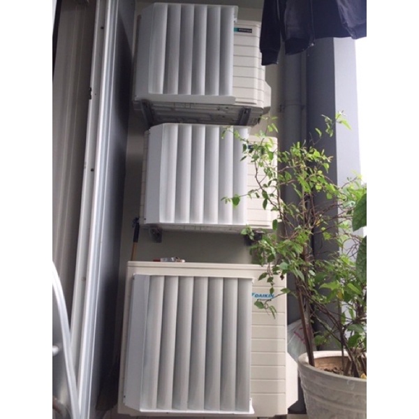 Bộ chuyển hướng gió dàn nóng điều hòa 1HP kích thước 47cm x 49cm x 10cm - Chuyển hướng gió dàn nóng cục nóng máy lạnh