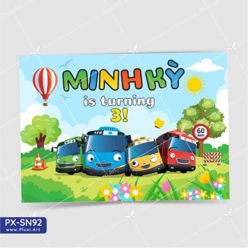 Thiệp thôi nôi –  sinh nhật   Pluxi | PX_SN92