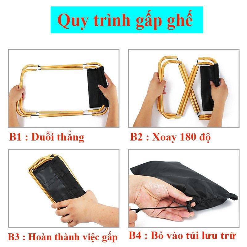 Ghế gấp gọn đa năng