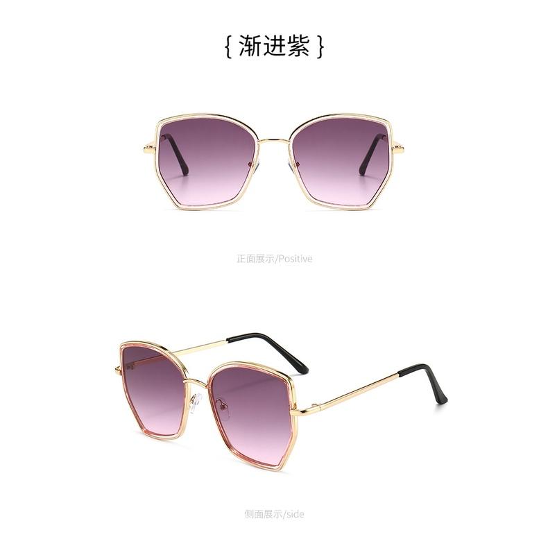 2021 Women's SunGlasses Fashion Sunglasses Large Thick Square Frame Eyeglasses