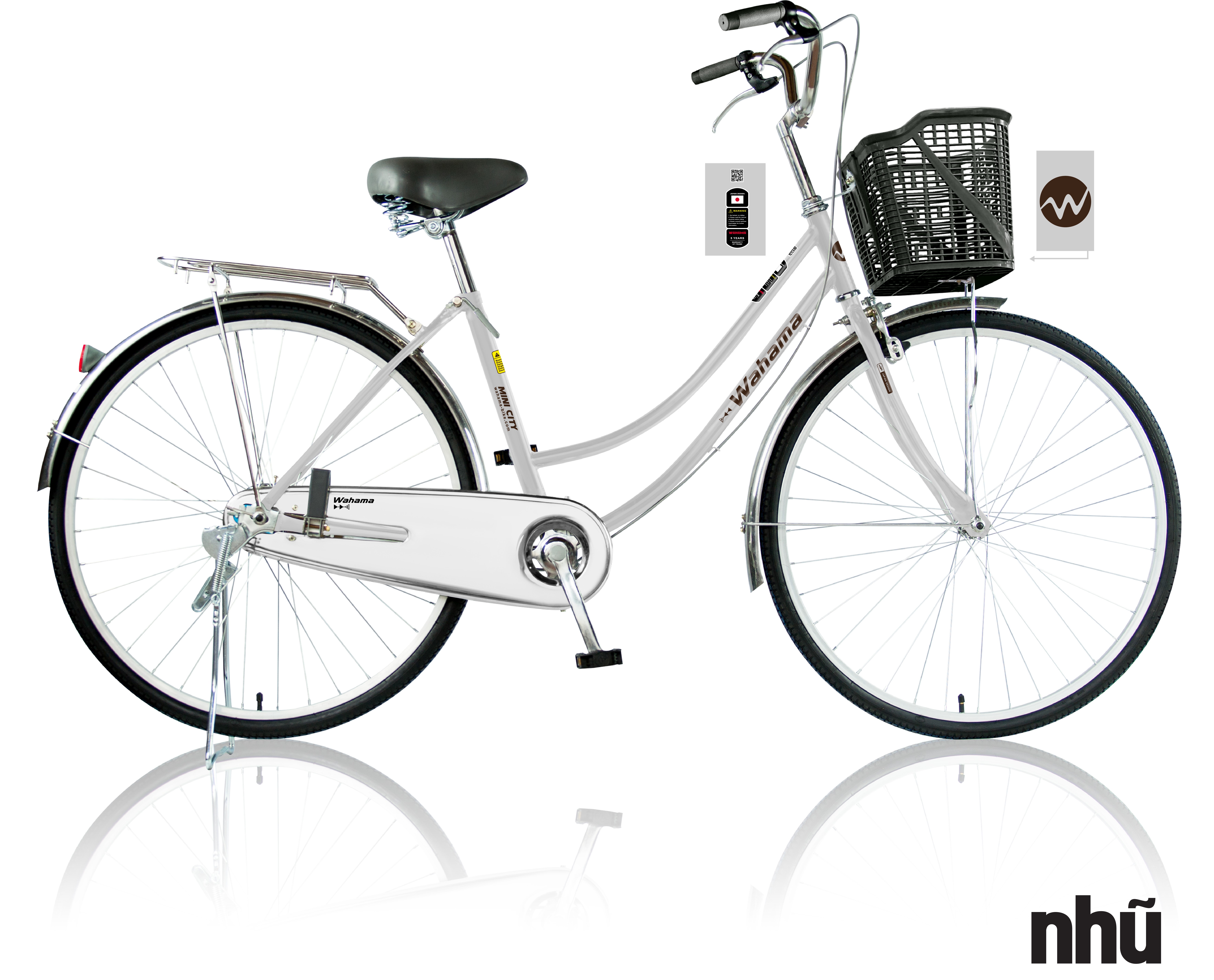 Xe đạp Wahama mini 26 inch - Phù hợp với người cao từ 1m47 trở lên