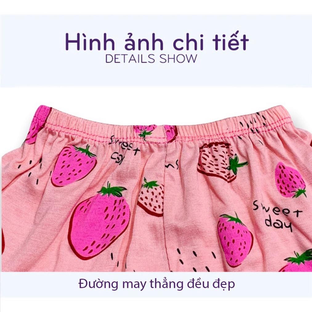 Bộ cộc tay thun lạnh in hình gấu Minky Mom siêu mềm mịn mát cho bé trai/gái BCT02