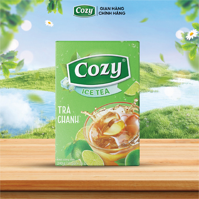 Cozy Icetea Chanh 16 gói x 15g Hộp