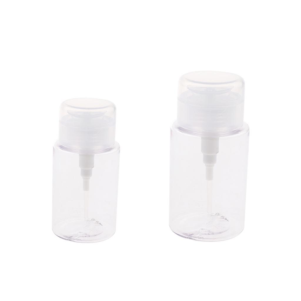 2Pcs Makeup Pump Bottle Container Cosmetic Cream Lotion Bottles 100ml