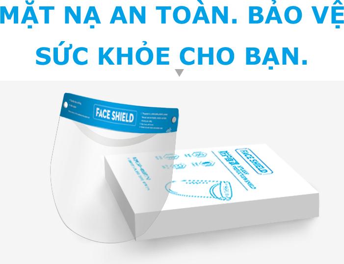 MẶT NẠ CHỐNG GIỌT BẮN - FACE SHIELD