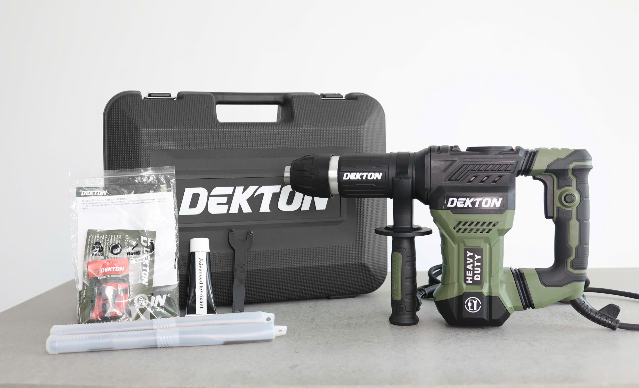 MÁY ĐỤC BÊ TÔNG 17MM 1500W CÓ GIẢM RUNG DK-DH3502XPRO DEKTON - HÀNG CHÍNH HÃNG