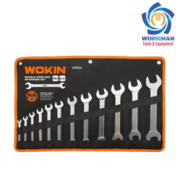 Bộ khóa 2 đầu miệng 12 chi tiết WOKIN 150912