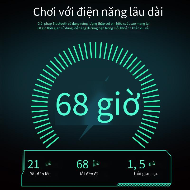 Vận Chuyển Nhanh KZ-GP20 Tai Nghe Chơi Game Bluetooth/2.4G Hai Chế Độ Chơi Game Hiệu Ứng Ánh Sáng RGB Tai Nghe